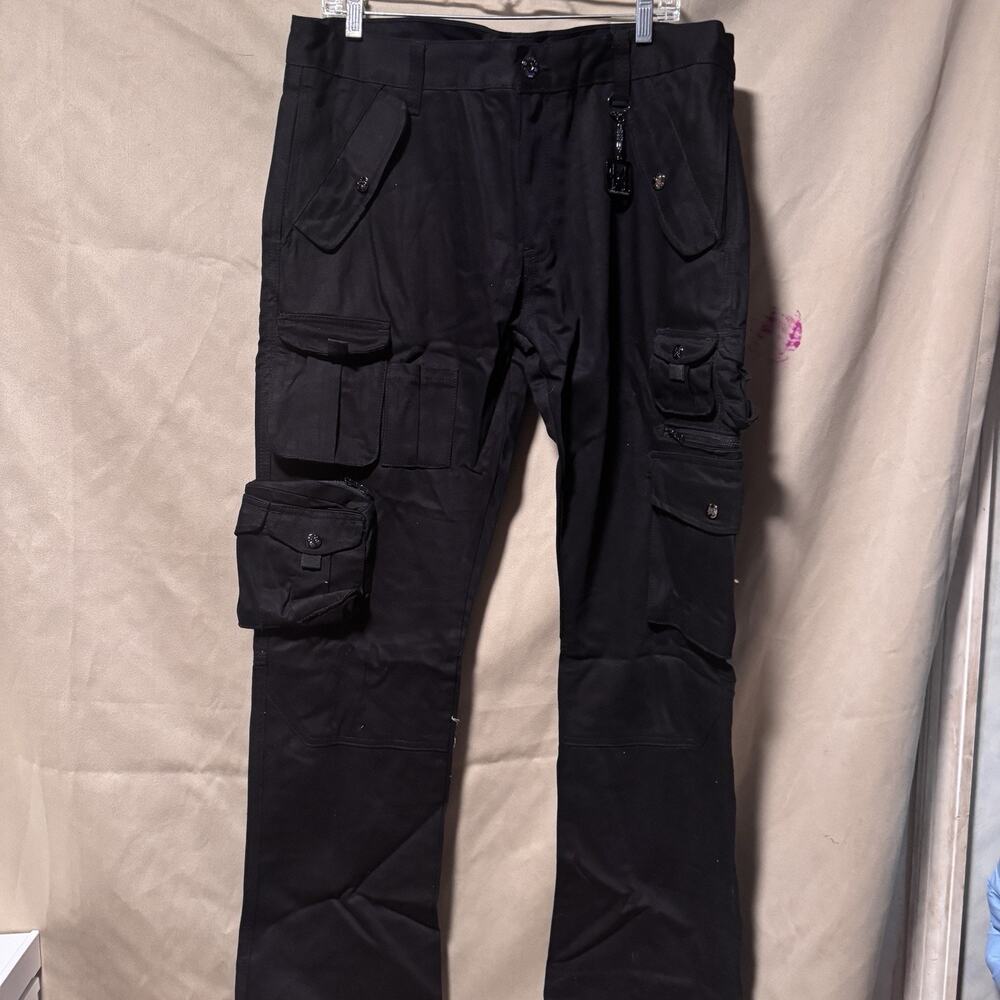 Michael Cherry Mens Medic Pants 11 Pocket 38x33 NWT 100% Cotton
